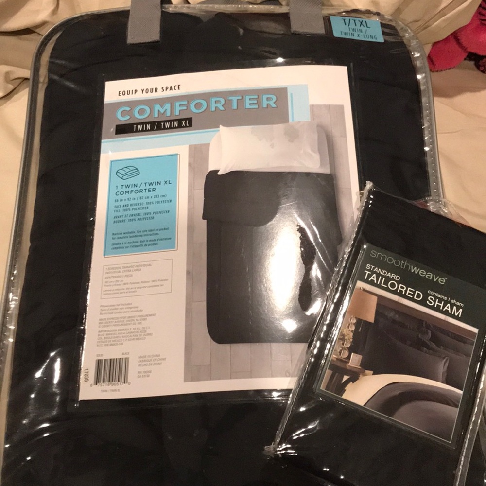 Comforter and Pillow Sham